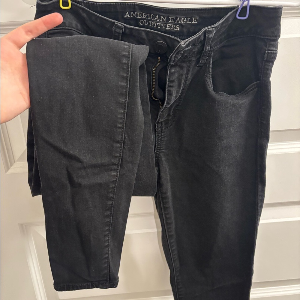 American Eagle Women’s HighRise Jeggings Black